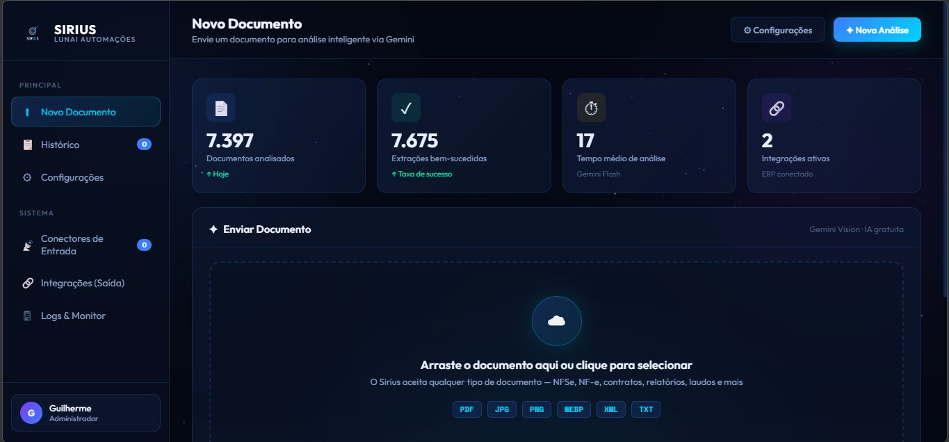 Sirius Interface